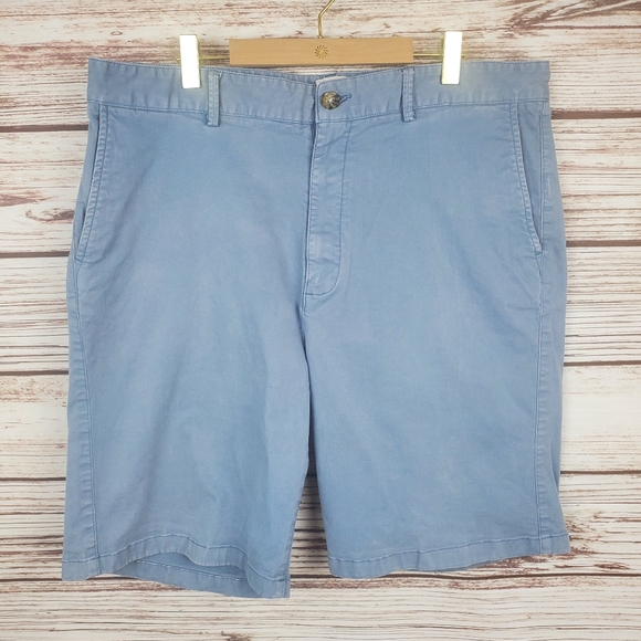 flint and tinder Other - Flint & Tinder Size 36 Mens 365 Lake Blue Chino Khaki Shorts